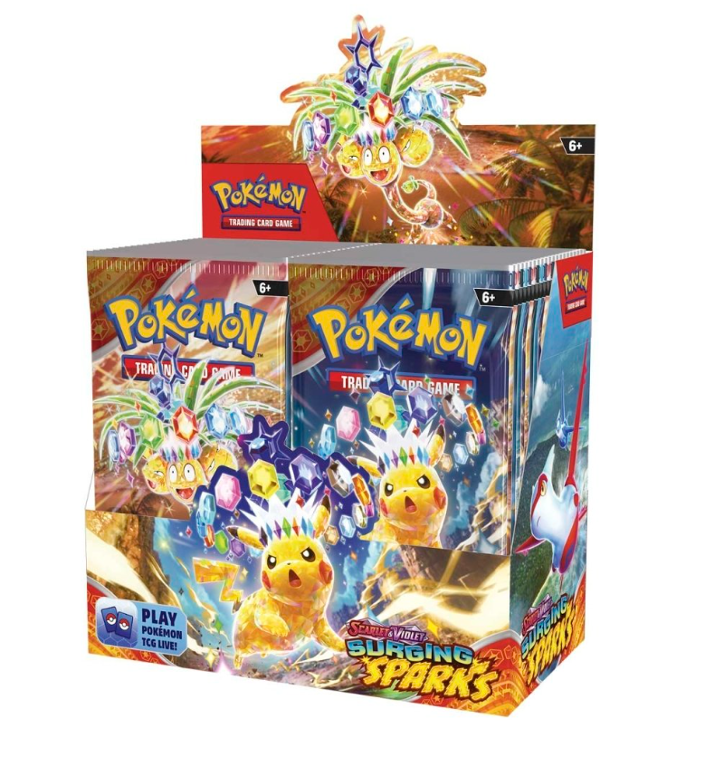 Pokemon Scarlet & Violet: Surging Sparks Booster Box (36 Packs)