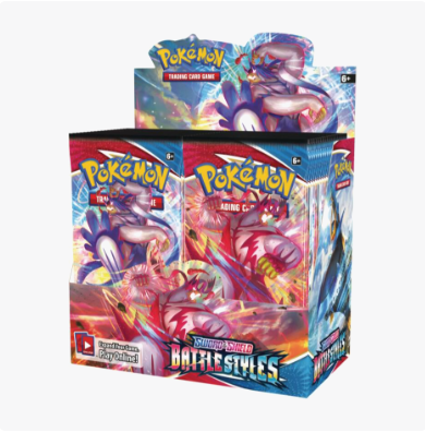 SWSH05: Battle Styles Booster Box (36 packs)